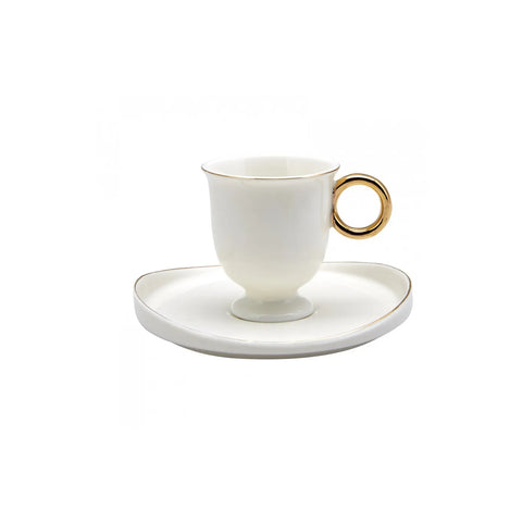 Karaca Mum (Wachs) 6-Personen-Kaffeetassen-Set