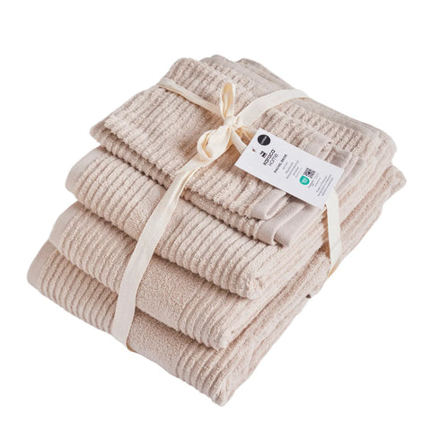 Karaca Rachel Supreme Handtuch-Set, Beige