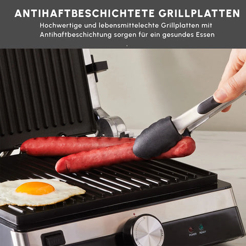 Karaca Glazegrill Grau Tostmaschine, 2000 W