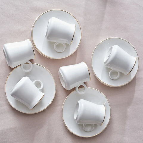 Karaca Wing 6 Personen Kaffeetassen-Set