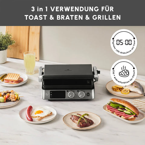 Karaca Compact Stahl Sear und Grill Inox 2008 Grillen und Toaster