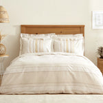 Karaca Home Keira 100% Cotton Single Duvet Cover Beige