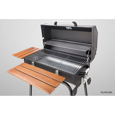 Guruss Schwarz Barbecue-Set, 75cm