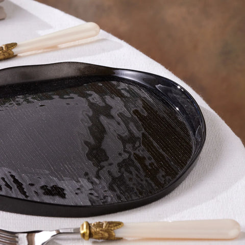 Karaca Jota Black Dessert-Set für 6 Personen, 7 teilig