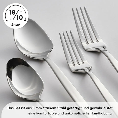 Karaca Thor Elegance Besteckset , 84 teilig, 12 Personen