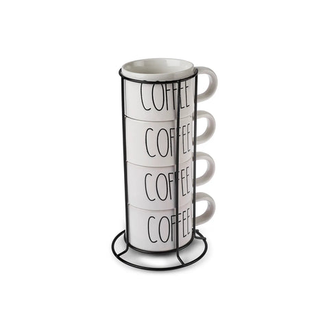 Karaca Coffee Standtasse, 5 Teilig, 180 ml