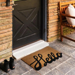 Cashmere Carpet Shaped Hello Coco Doormat 45x75 cm  