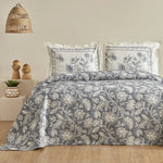 Karaca Home Lehm Doppelbettdecke Set Indigo