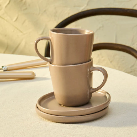 Karaca Eric 8-teiliges Espressoglas-Set für 4 Personen