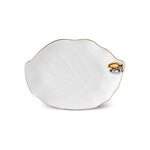 KARACA X MÜGE ANLI BİRD OVAL PLATE, GOLD