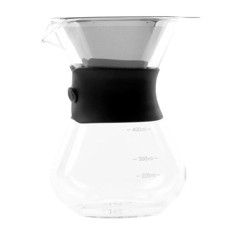 Karaca Kaffeekanne aus Borosilikatglas 400 ml