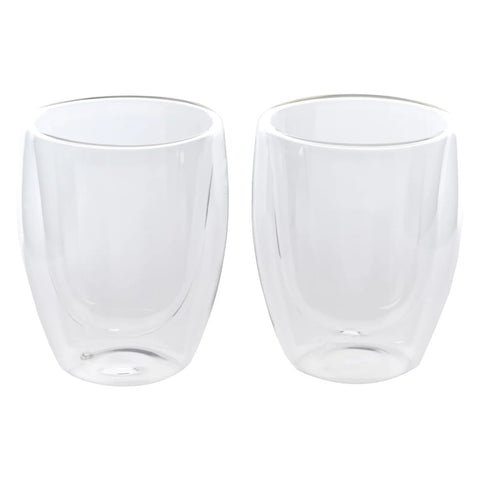 Karaca Double Wall Borosilikat Glas Tasse 2er Set 300 ml