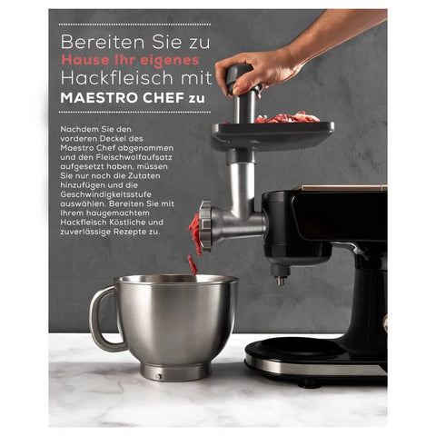 Karaca Maestro Chef Schwarz Professional für Ihre Küche 7-in-1